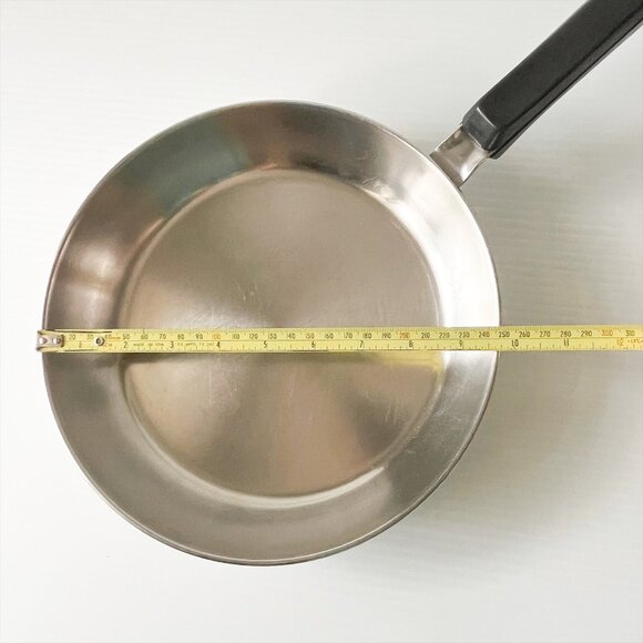 Vtg Lagostina Irradial Plus Italy 24 cm 9.5" Stainless Steel Frying Pan Skillet - Picture 4 of 7